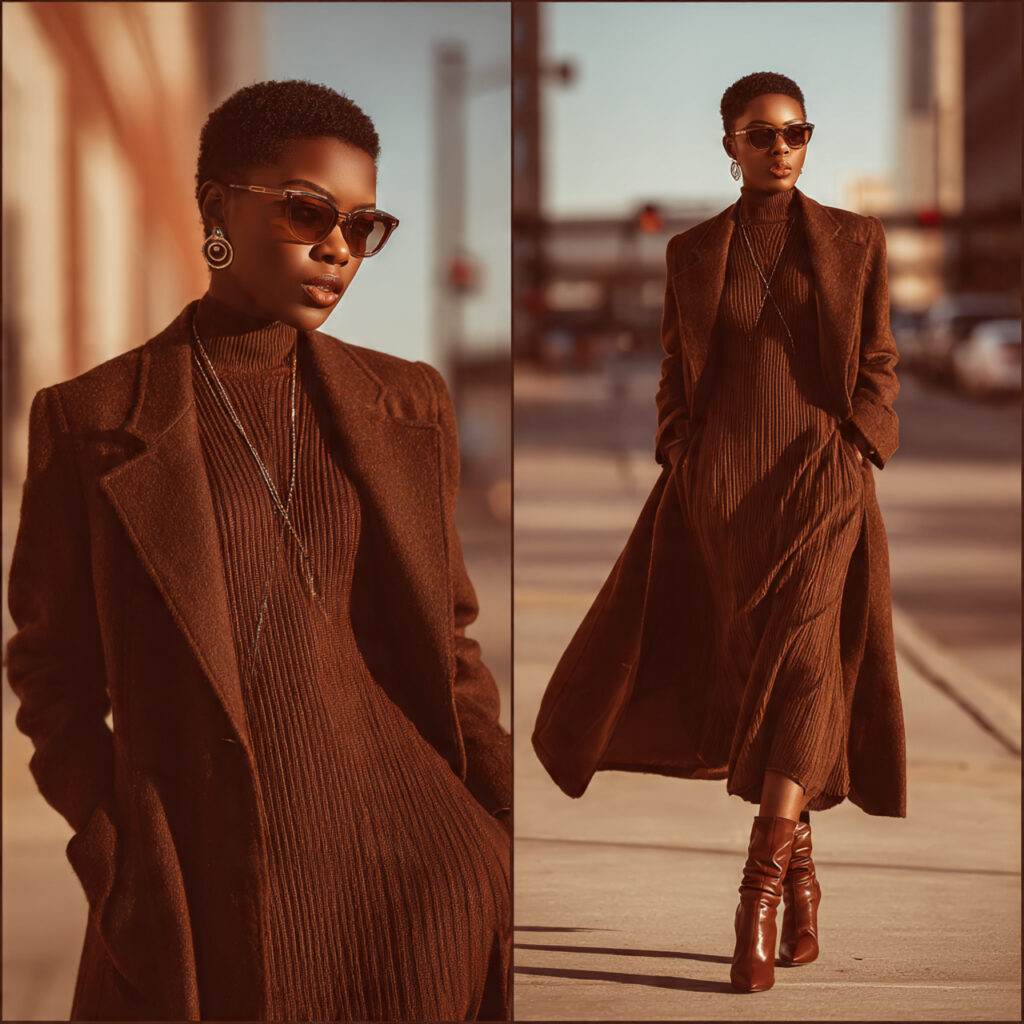 Monochromatic Chocolate Brown Ensemble