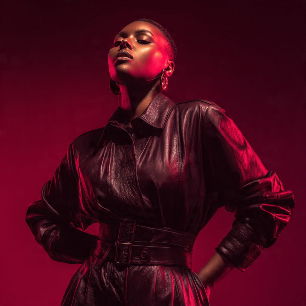 20 Best Concert Outfits for Black Women Ideas to Try Now 1 Monochromatic Leather Sets