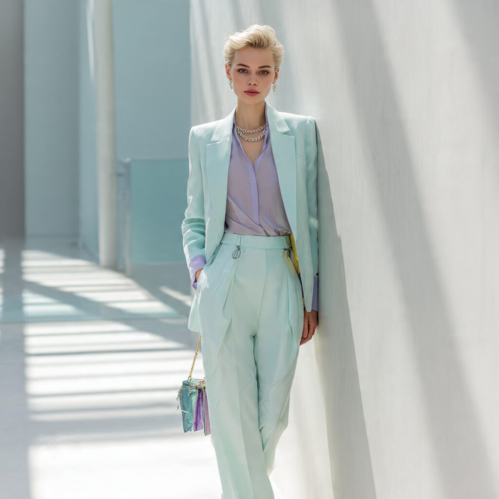 Pastel Soft Tailoring Idea