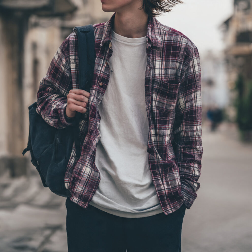 Plaid Flannel Layered Looks