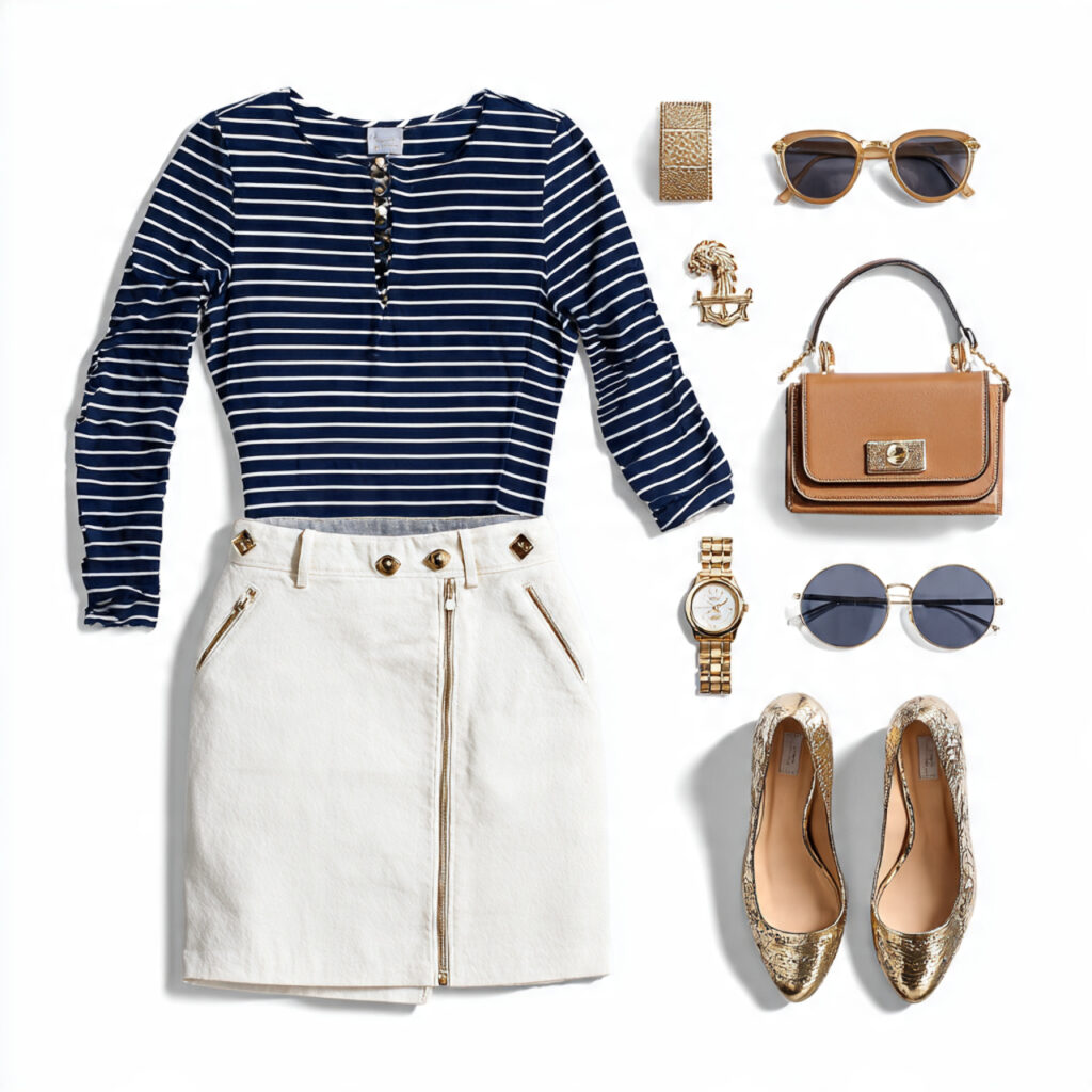 Polished Nautical Stripe Idea