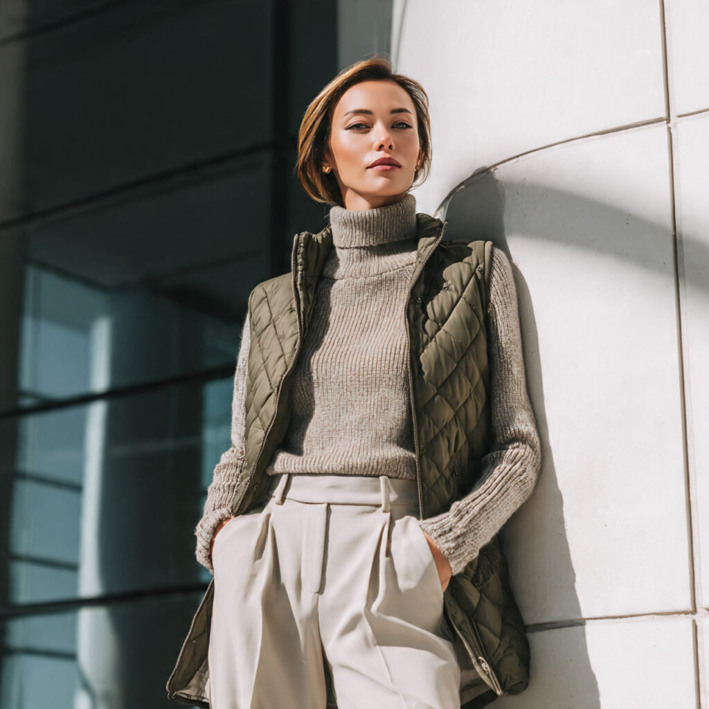 Quilted Vest Professional Layers