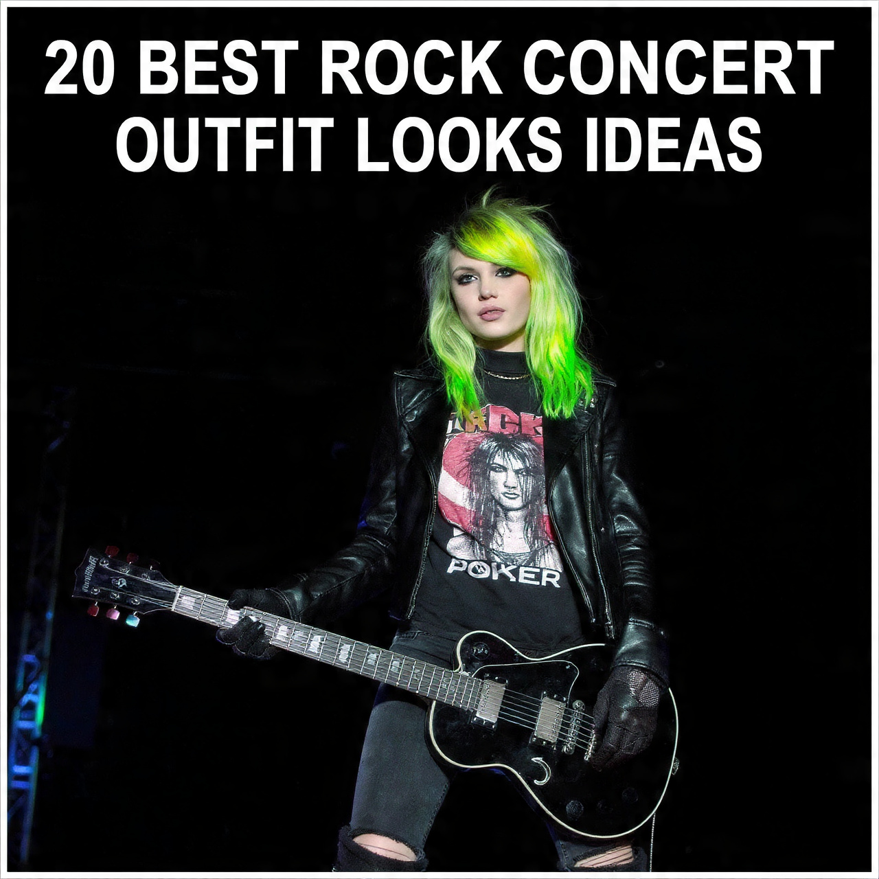 Rock Concert Outfit Looks