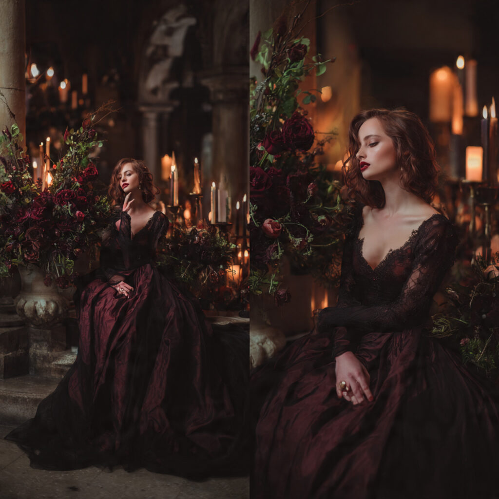Romantic Gothic Wedding Inspiration