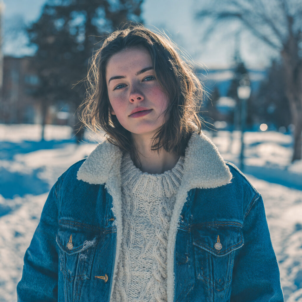 Shearling Lined Denim Jackets