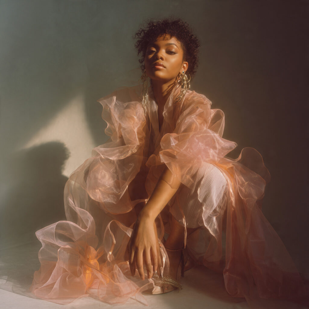 20 Best Concert Outfits for Black Women Ideas to Try Now 14 Sheer Organza Layers