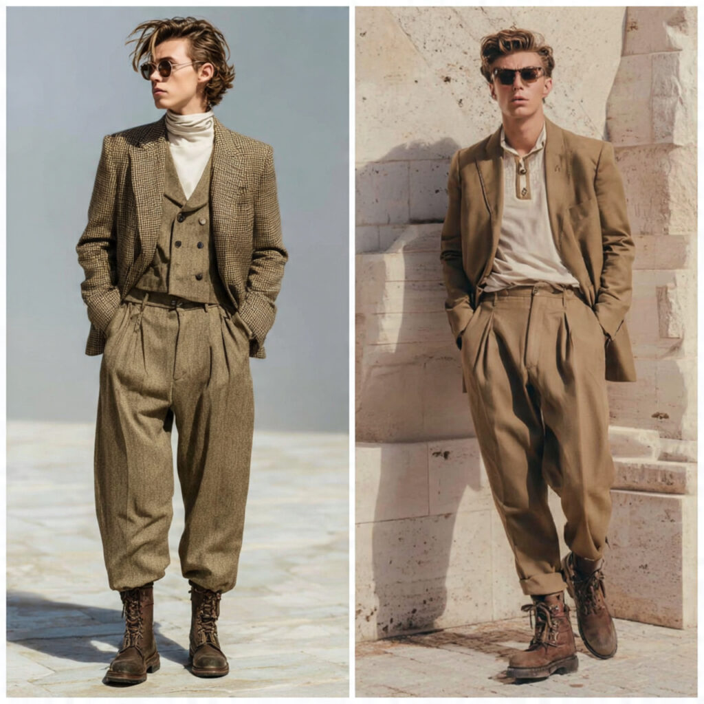 20 Best College Outfit Ideas Aesthetic to Elevate Your Campus Look 20 Soft Boy Inspired Tailoring Idea