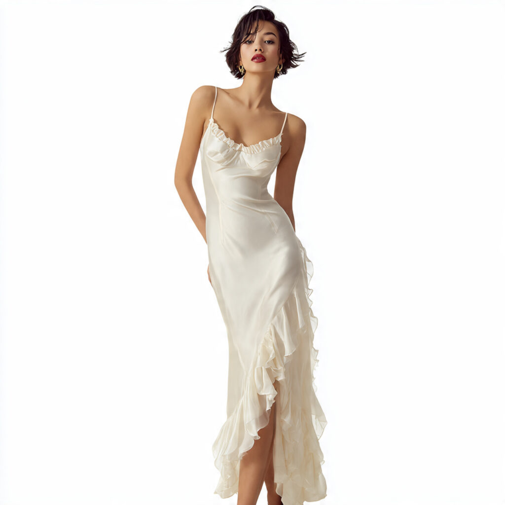 Sophisticated Silk Slip Gown