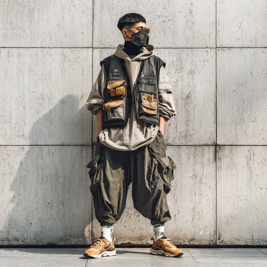 Streetwear Techwear Cargo Aesthetic