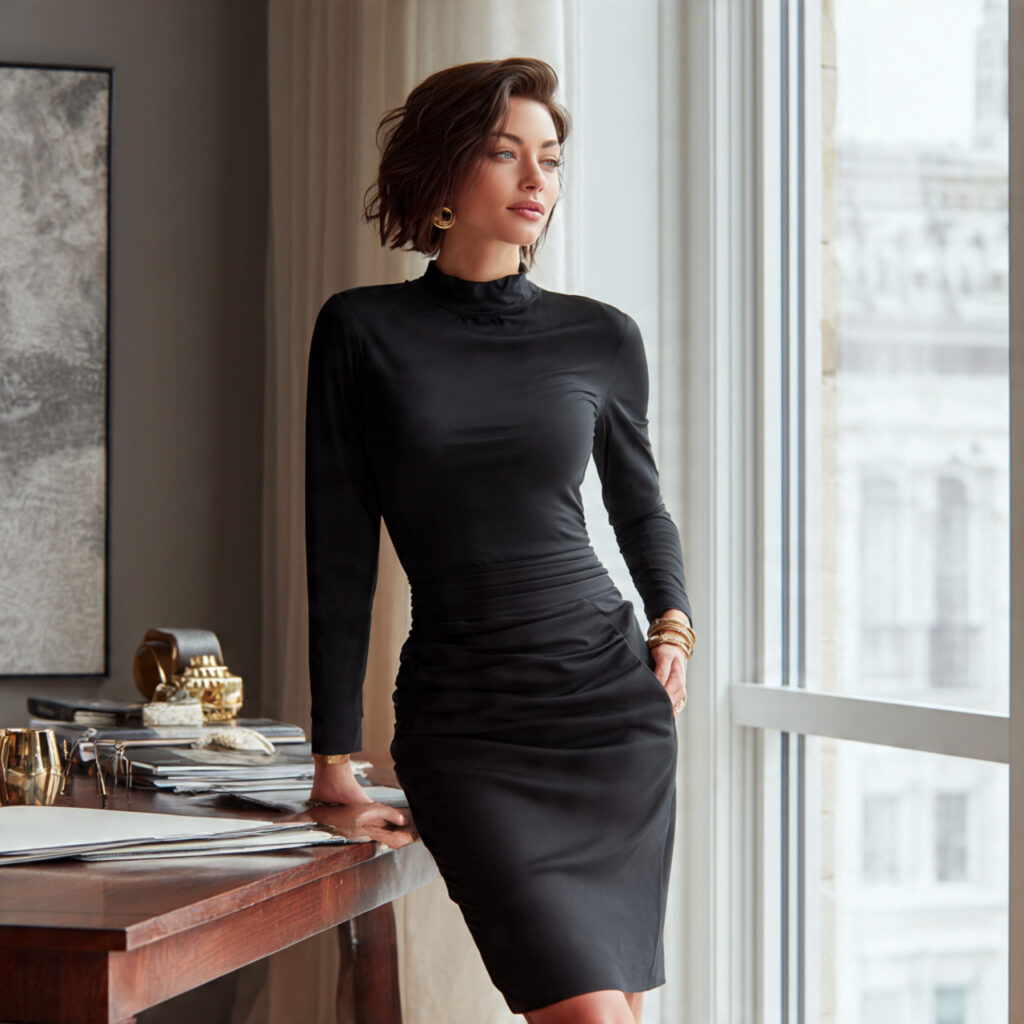 Structured Pencil Skirt Ensemble Idea