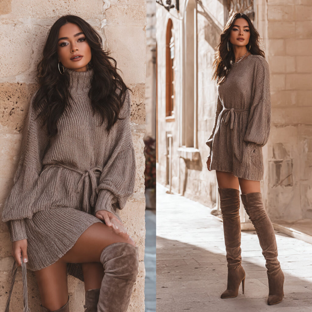 Suede Over the Knee Boots