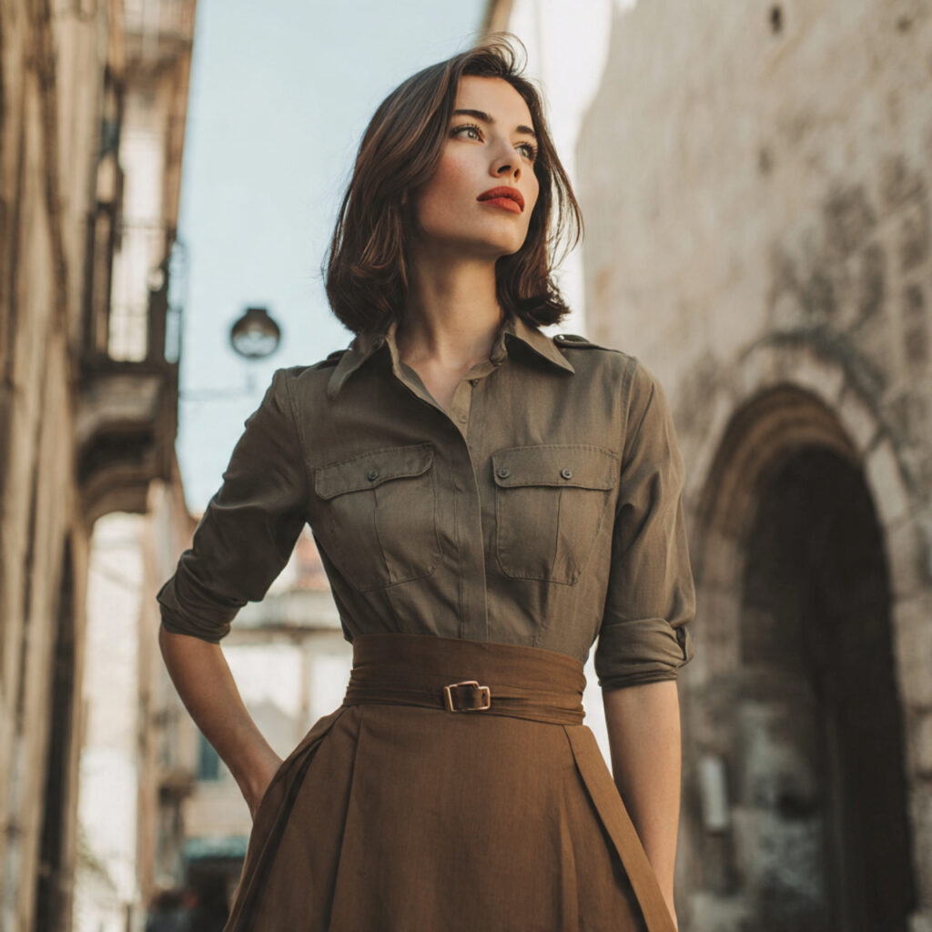 Utility Chic Forties Workwear