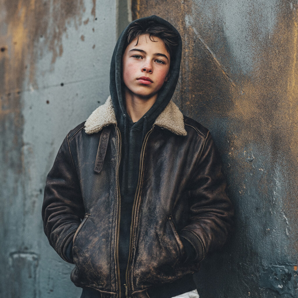 Vintage Leather Bomber Jackets