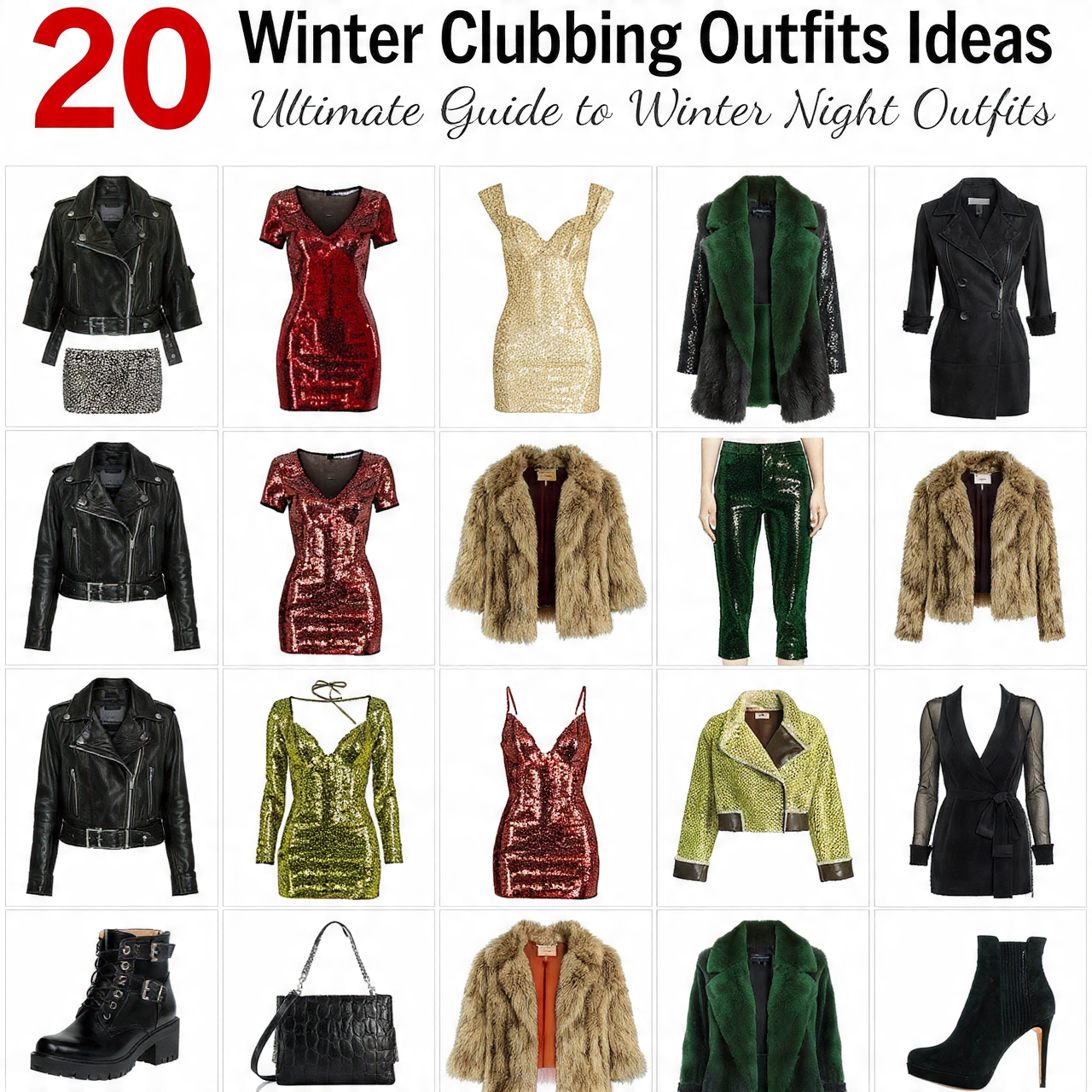 Winter Clubbing Outfits